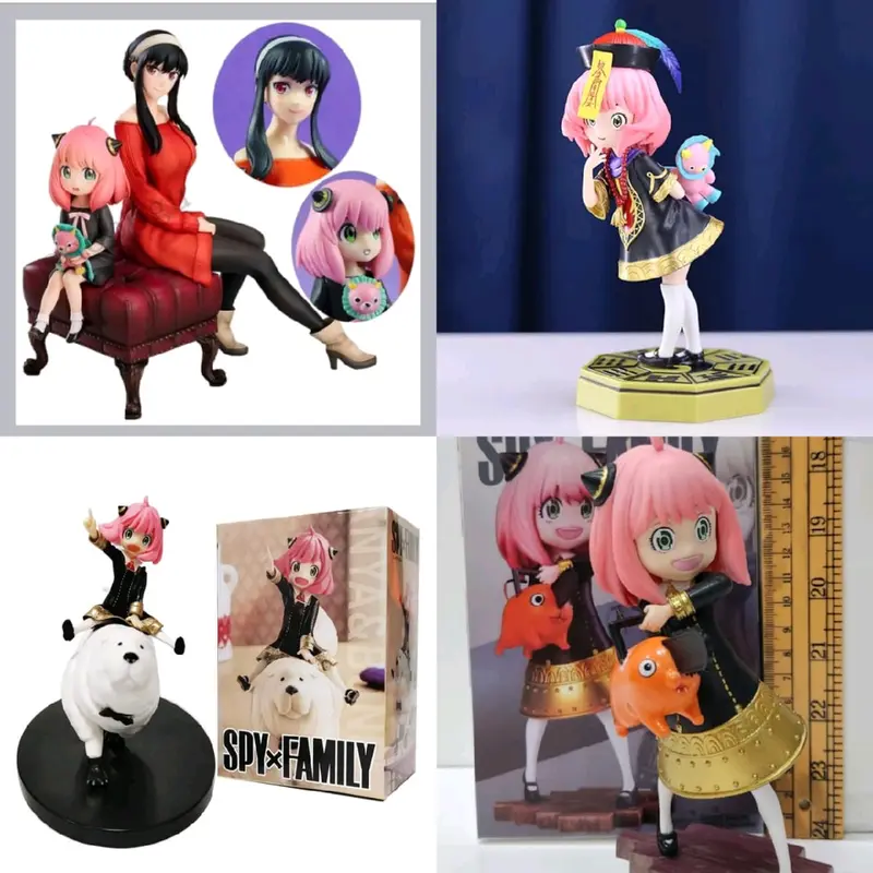 figure anya yor berdiri / duduk / anya bond pochita spy x family 1