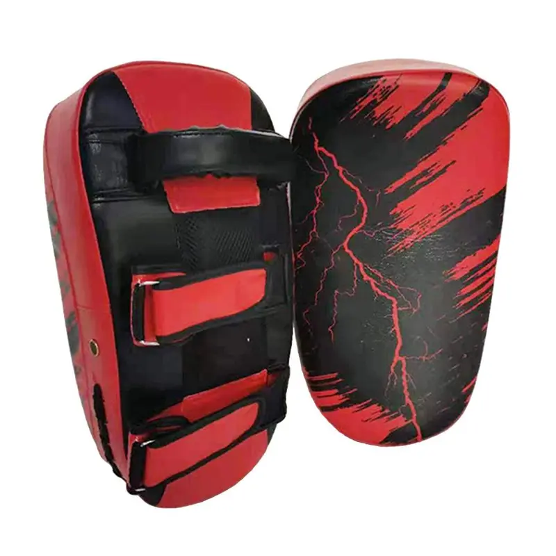 Găng Tay Đấm Bốc MMA, Đệm Đấm Tập Trung, Da PU, Tấm Chắn Đấm, Đệm Lòng Bàn Tay Thích Hợp Để Đấm Bốc Và Đá, Đệm Mục Tiêu Tập Luyện Taekwondo, Karate, Muay Thái, Găng Tay Tập Luyện 4