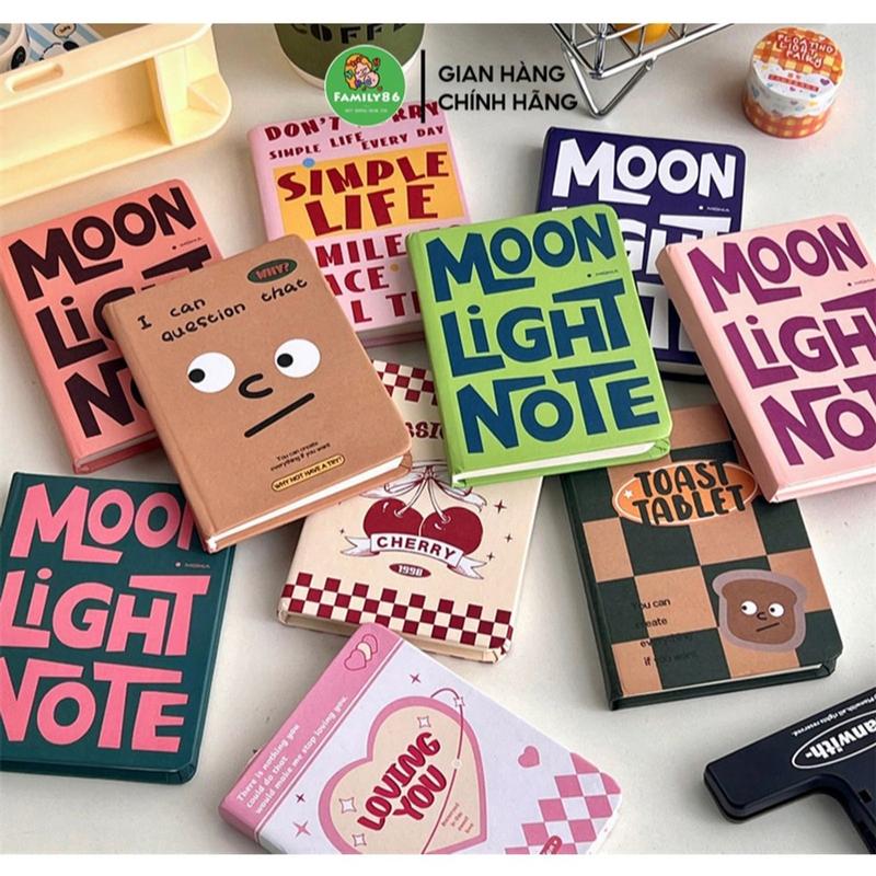 Sổ Tay Mini Bỏ Túi Sổ Tay Ghi Chép Size A7 Sổ Ghi Chú Kế Hoạch Từ Vựng Note Planner - Văn Phòng Phẩm