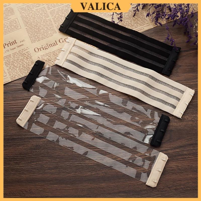 Dây Áo Ngực Nữ Không Dây Ngang Lưng - Móc Nối Dài Lưng Áo Trong Suốt VALICA D785 Bra Voi Kim Tuyến Voan