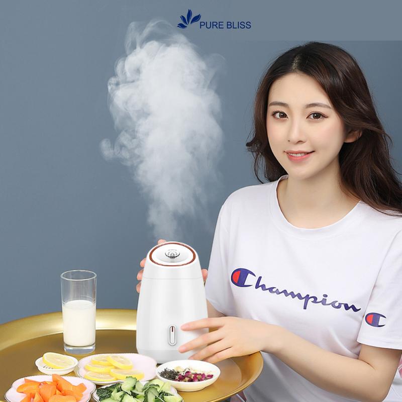 MÁY XÔNG MẶT HOA QUẢ TƯƠI, TINH DẦU TỰ ĐỘNG 2 IN 1 MAOER (Tặng 1 chai tinh dầu)