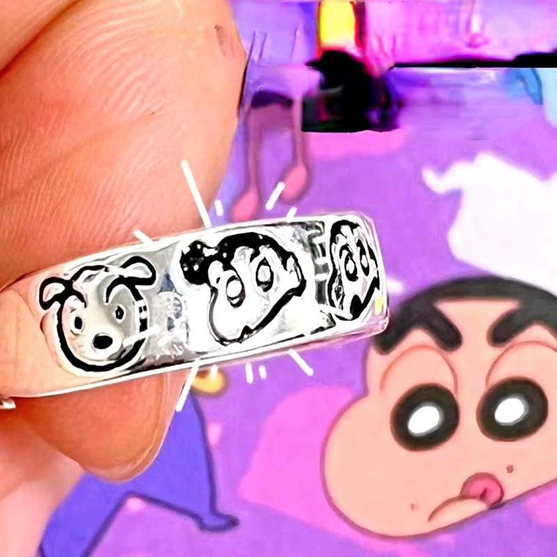 Nhẫn nam, nữ hoạt hình cậu bé Shin, Doraemon có thể điều chỉnh độ rộng 2