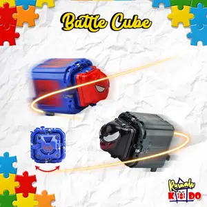 SNI BISA COD Mainan Anak Laki Laki Battle Cube 2in1