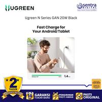 Gambar Ugreen GaN 20W Fast Charger N Series Black Compact USB C Power Adapter Quick Charge dari Sentra Digital Kota Surabaya 2 Tokopedia