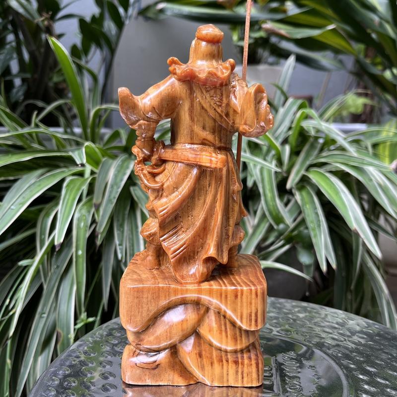 Product Introduction of Tượng quan công gỗ huyết long 5