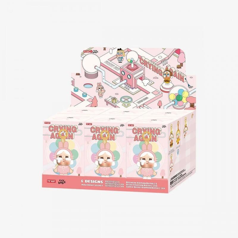 Product Introduction of Mặt Nhồi Bông Mặt Vinyl, Dòng "Crying Again", CRYBABY Toy Đồ Chơi nommi  blind  box baohieu  blind  box toy zero plus 9