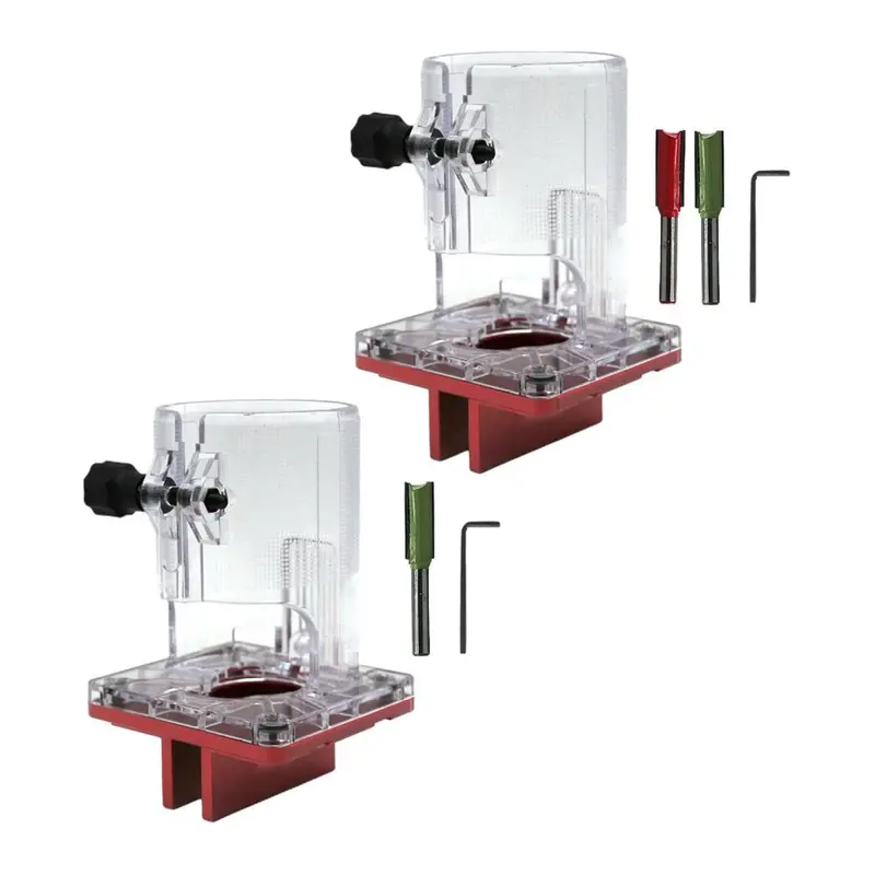 Đầu Nối Bộ Định Tuyến Cầm Tay 2 Trong 1, Định Vị Cắt Gỗ Và Chèn, Dễ Dàng Lắp Đặt 4