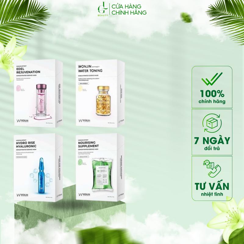 Product Introduction of [GL BEAUTY] Combo 10 Mặt Nạ Wonjin Effect Concentrated Essence Mask Cấp Ẩm, Dướng Sáng, Chống Lão Hoá 30gx10 1