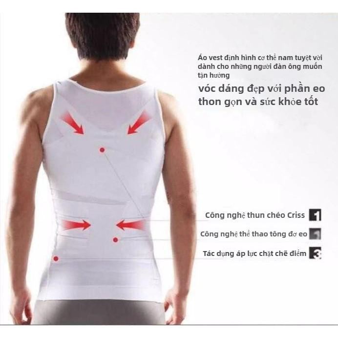 Men Singlet Shaper Body Shirt Men Singlet Body Shirt Upgrade Women's Tanks Your Workout with Our Sports Vests for Men 4