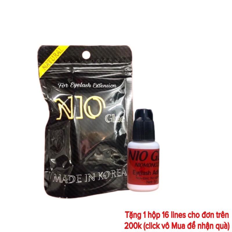  Keo nối mi không cay Nio  5ml  khô chậm dành cho người mới học nối  dụng cụ nối mi  