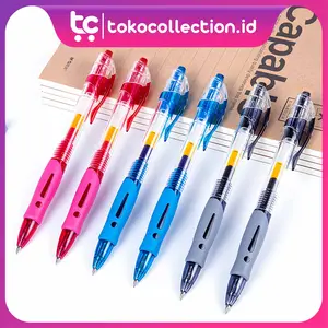 TC Gel Pen Pulpen Pena 0.5 mm S059 Plastik