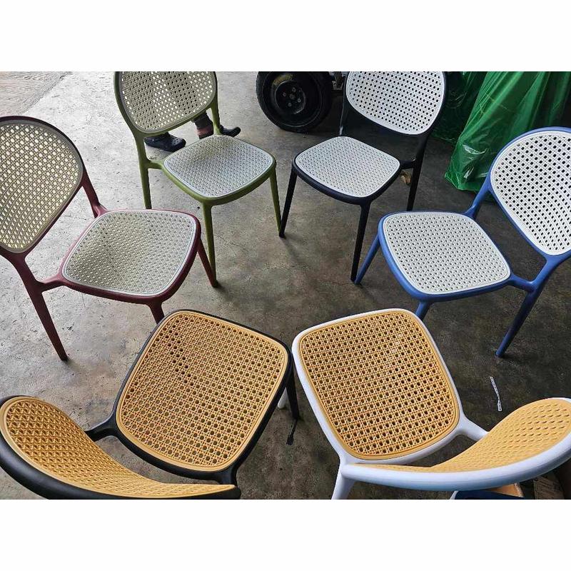 SOLIHIYA CHAIR KRUZO PLASTIC RATTAN CHAIR - TikTok Shop Philippines