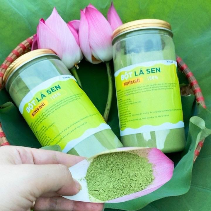 500gr Bột lá sen sấy lạnh nguyên chất 2