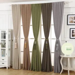Gorden Blackout sapron Gorden pintu dan Jendela Tali Dekorasi Curtain