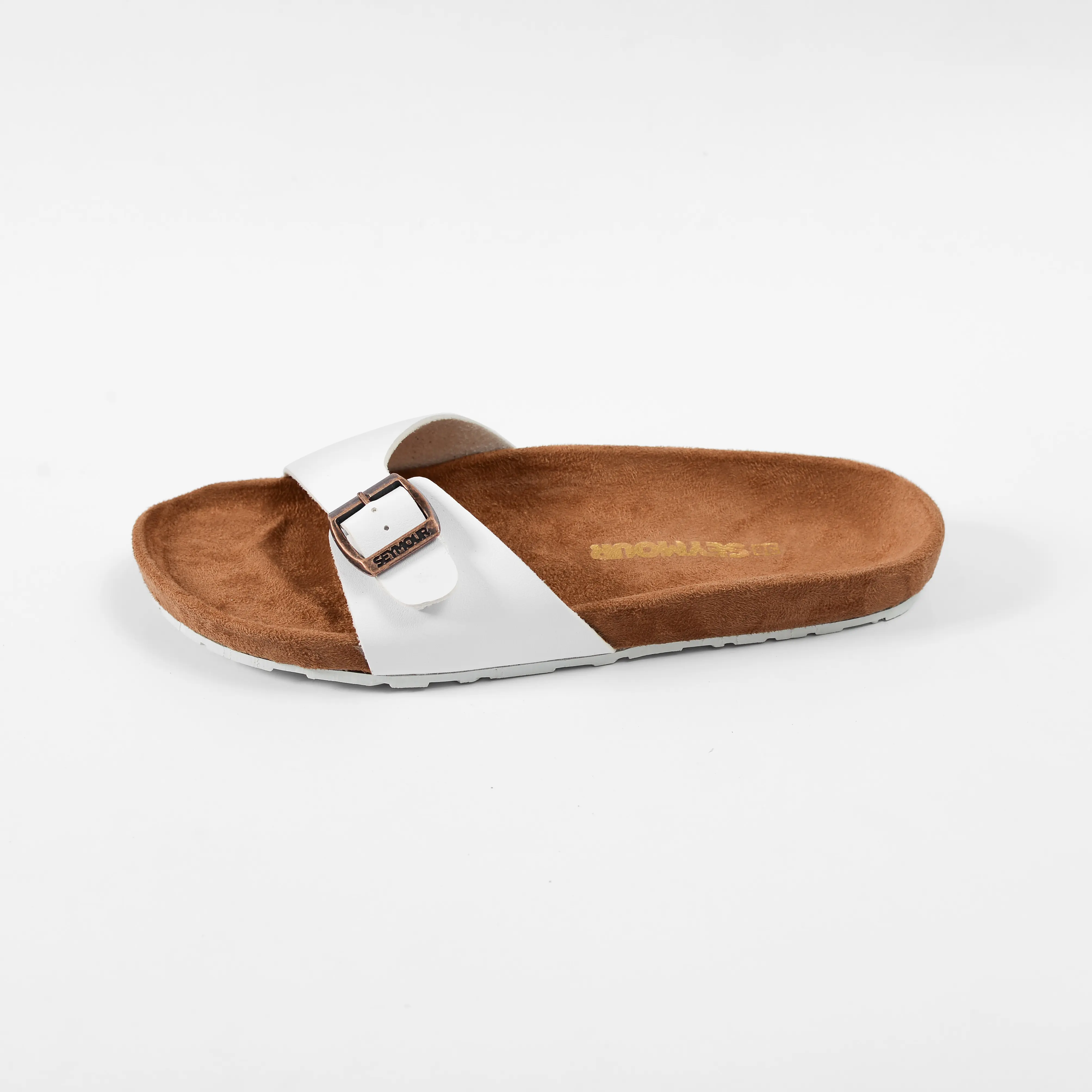 SEYMOUR Sandals - Alfa White Karet Putih