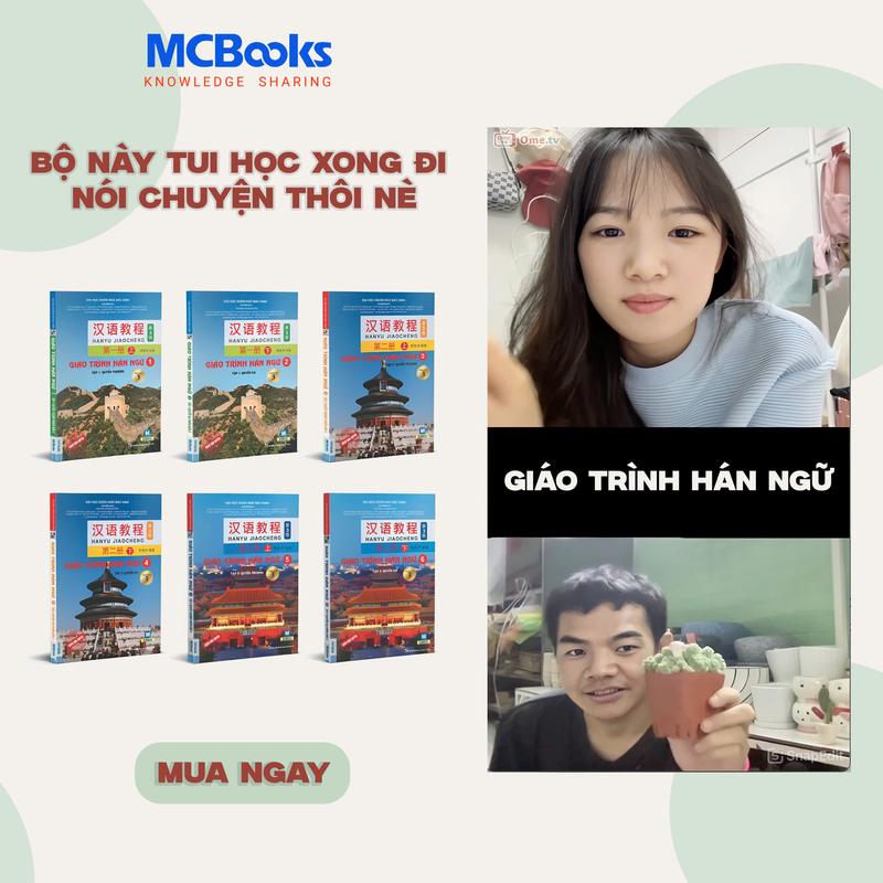 Sách - Trọn Bộ 6 Cuốn Giáo Trình Hán Ngữ Phiên Bản 3 (Combo hoặc Tách Lẻ) - Giáo Trình Chuẩn Tự Học HSK - Giáo trình Tự Học Tiếng Trung - MCBooks