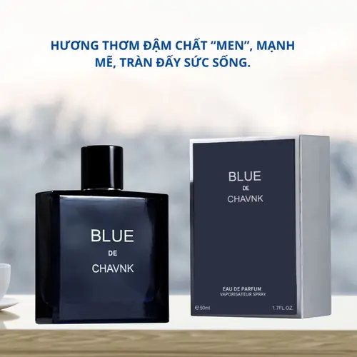  Nước Hoa Nam Cao Cấp Thơm Lâu Blue De Chavnk 50ml Cosmetic Xịt Thơm 