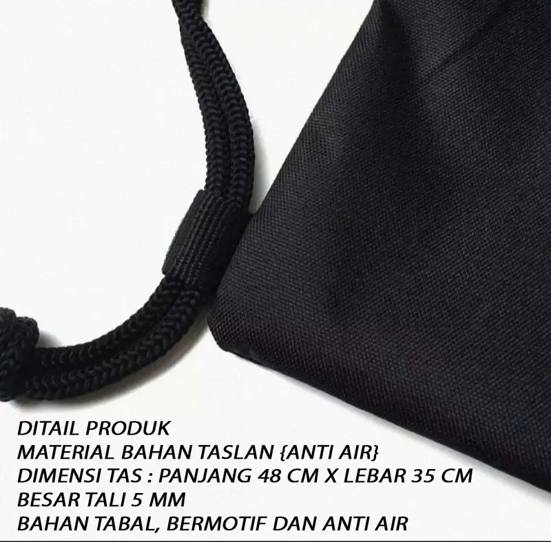 Tas Serut Futsal Tas serut Bola Tas Serut gymsack tas serut sekolah tas serut pria/wanita 8