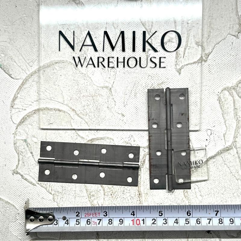 Engsel etalase lemari Kandang Kupu 1,5 2,5 3 3,5 4 inch ISI 12 / 24 SET ...