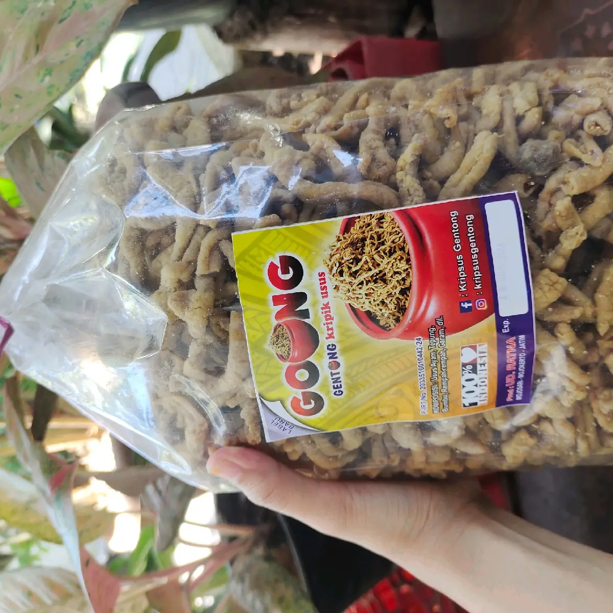 Keripik Usus Cap gentong 2000gr