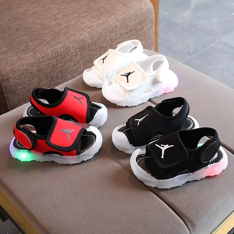 Sepatu Sandal Bayi & Anak Jordan LED