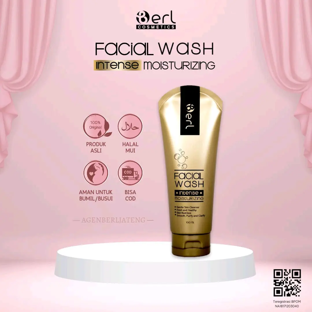 Facial wash berl / sabun cuci muka