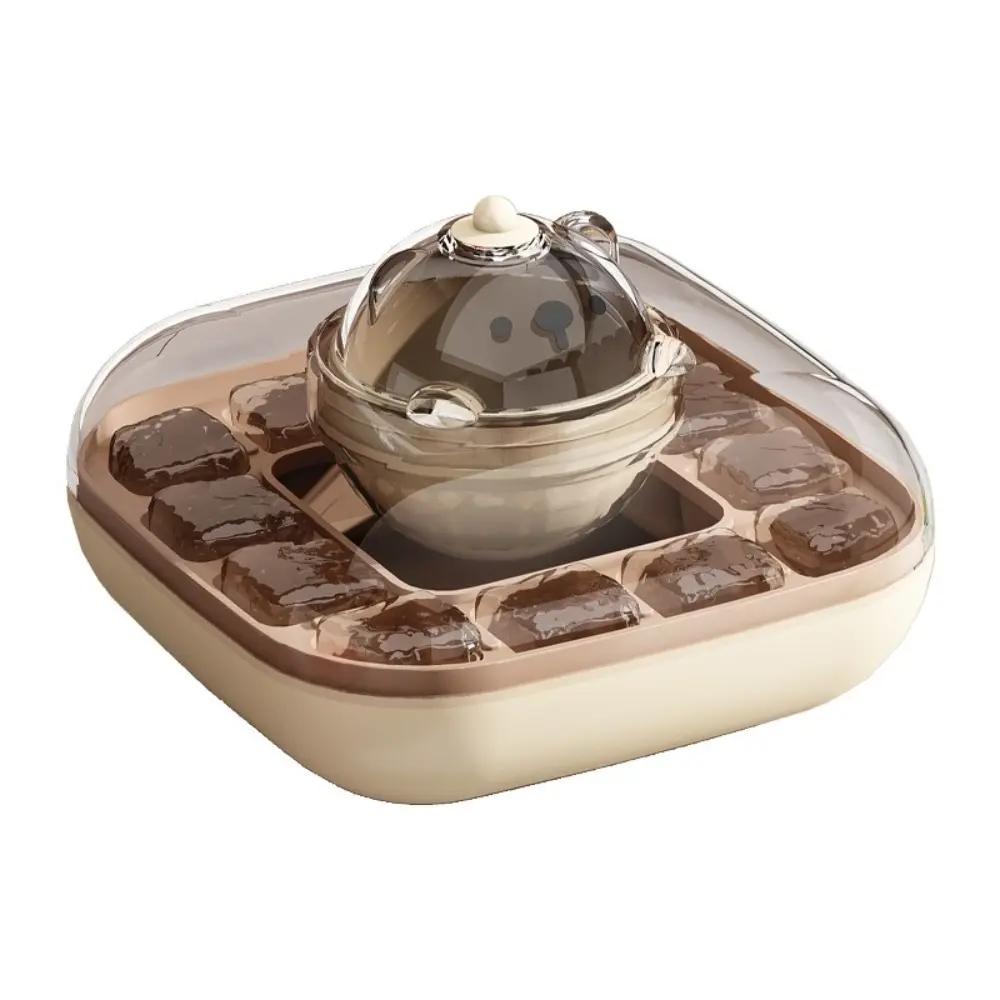 New Food Grade Ice Cube Tray Reusable 12 Grid Ice Cube Maker Press Silicone Ice Box