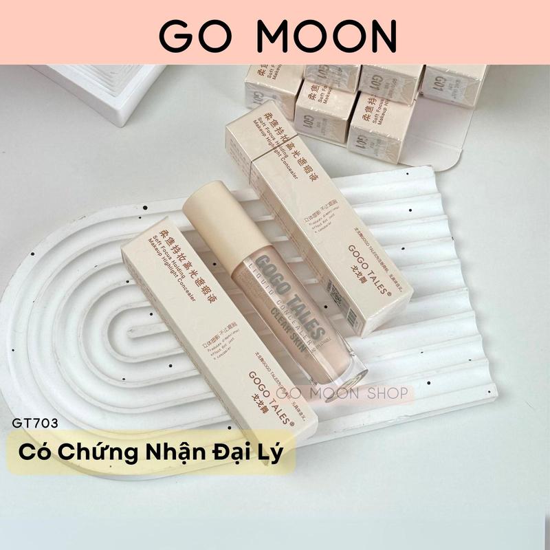 Kem che khuyết điểm Gogo Tales GT703 mỏng nhẹ che phủ tốt làm mờ quầng thâm mắt vết mụn 6.8g Mỹ Phẩm Cosmetic go moon shop Nữ
