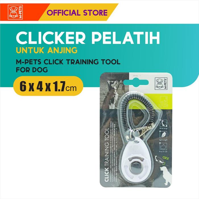 Gambar M-Pets Click Training Tool / Alat Melatih Anjing dari M-Pets Volk Pets Indonesia Kota Tangerang Tokopedia