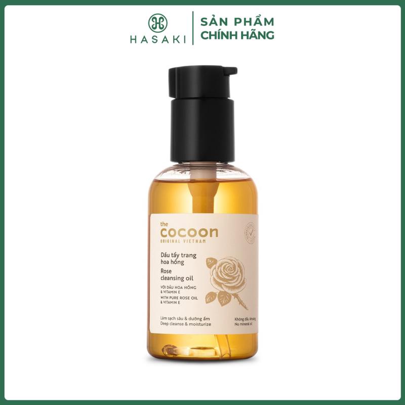  Dầu Tẩy Trang Cocoon Chiết Xuất Hoa Hồng 140ml | HASAKI BEAUTY 