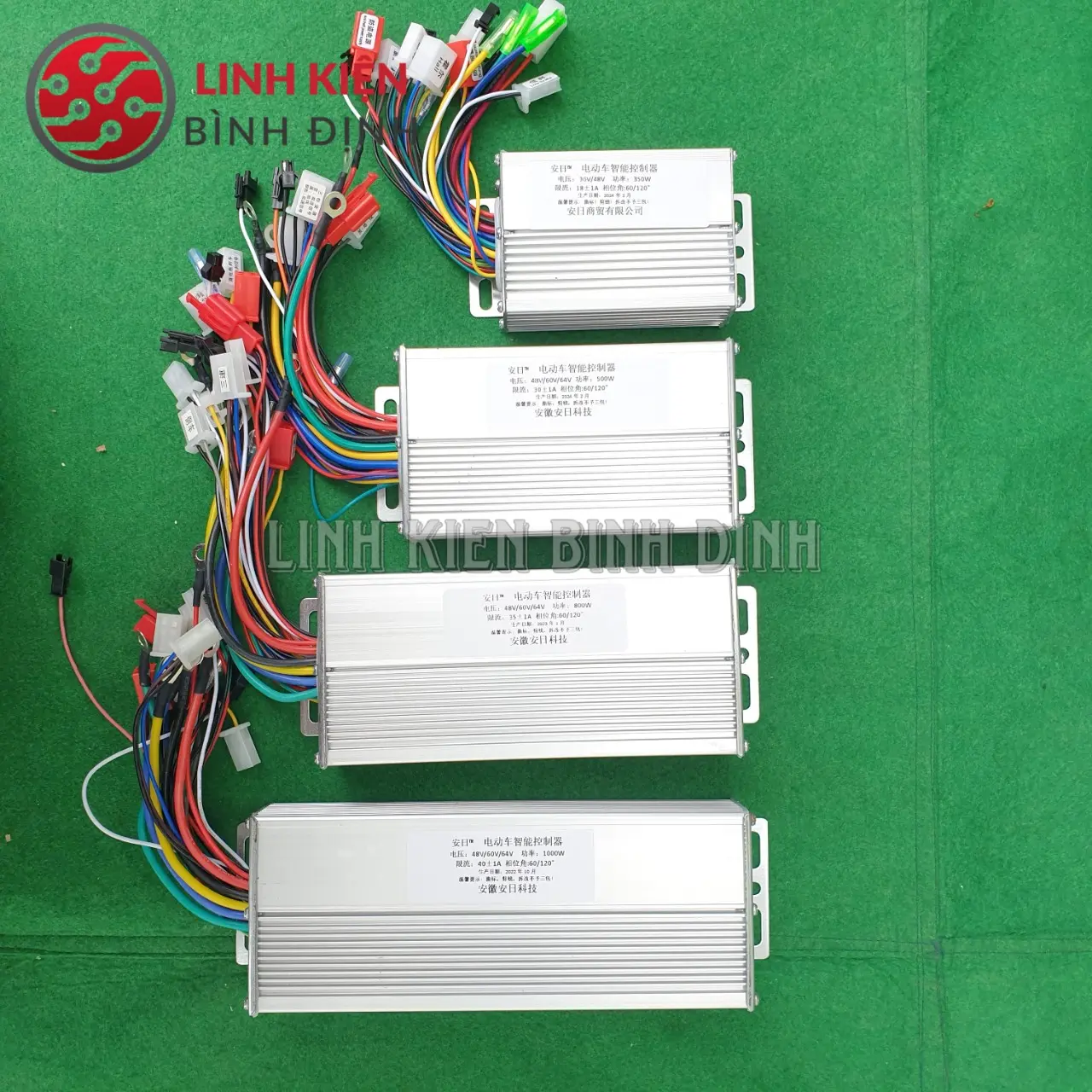 Bộ điều tốc IC xe điện đa năng 350W , 500W , 800W , 100W , 1200W
