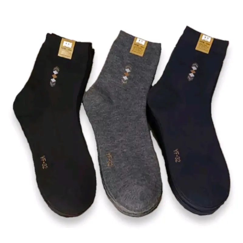 GROSIR PAKET 6 PASANG KAOS KAKI MOTIF PRIA PANJANG 3/4 KAOS KAKI DEWASA KERJA NYAMAN DAN TEBAL Lembut Pendek Hitam Cowok Formal Kantor 0