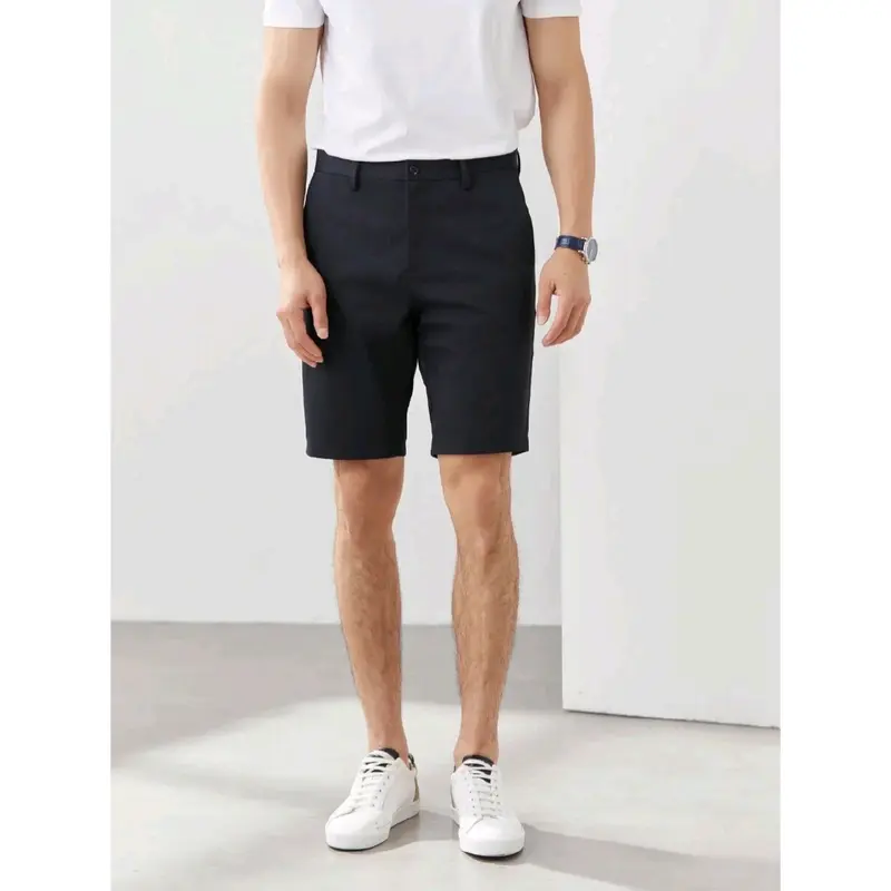 QUẦN SHORT ÂU dáng trẻ slimfit vải mềm mịn nhẹ mát, quần đùi tây âu nam 3