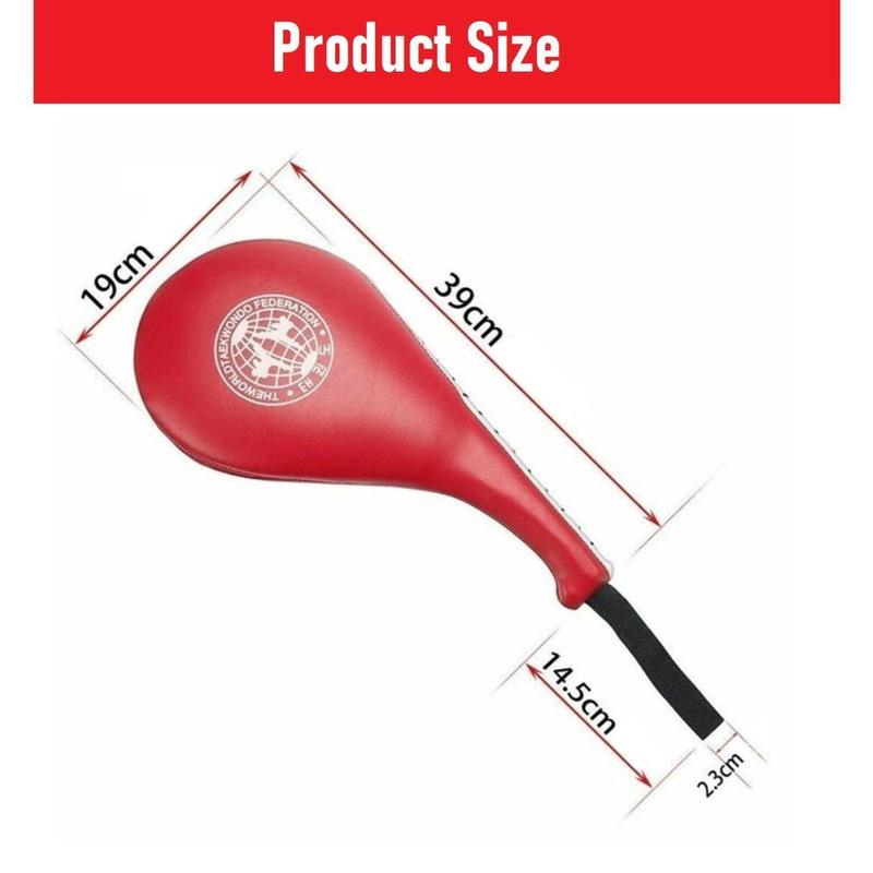 Product Introduction of Double Kick Pad Target Taekwondo Karate Kickboxing MMA Training Martial Arts Drumstick Training Practice Kicking Target 28