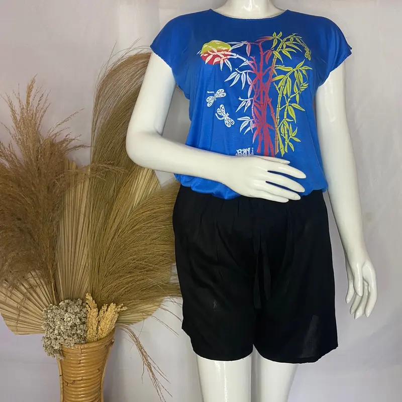 BAJU ATASAN BAMBU BALI HALUS PREMIUM JUMBO LD 120 2