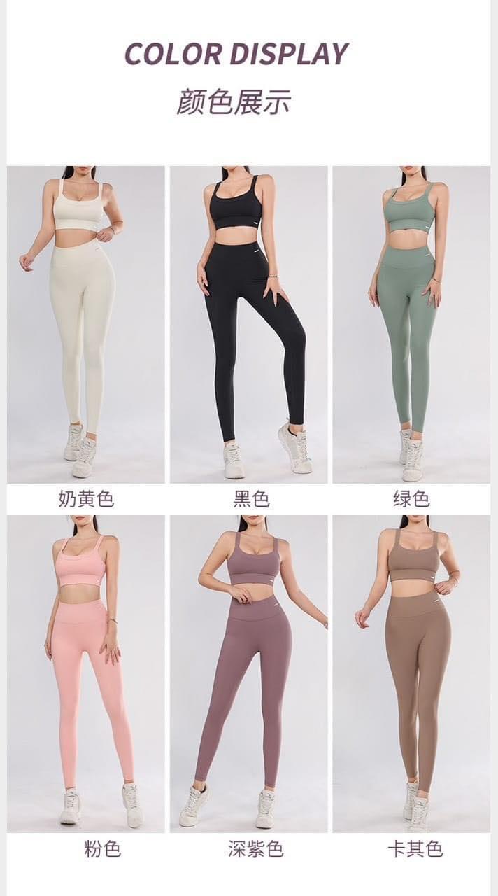 Product Introduction of Bộ gân thun lạnh hàng cao cấp dành cho nữ tập thể thao gym,yoga,aerobic. 3