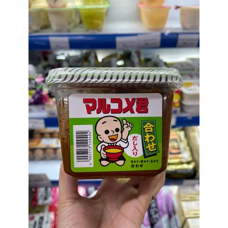 Tương Miso giảm muối Marukome Ryotei-No-Aji  375g ,Miso Dashi vị truyền thống 750g  - Gyomu Japan 6