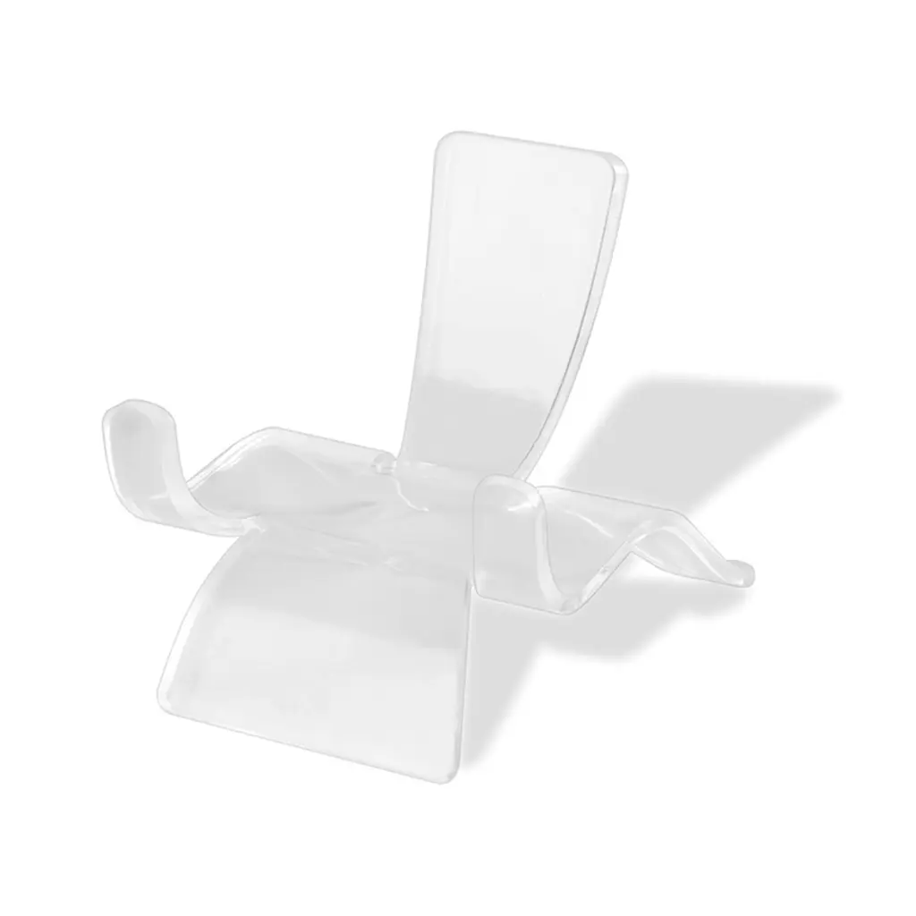 Crystal Mineral Rough Stone Display Base Jewelry Stand Transparent Acrylic Tool
