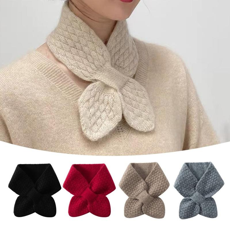 Warm Neck Cover Bib Thermal Neck Warmer Scarf Thickening Windproof ...