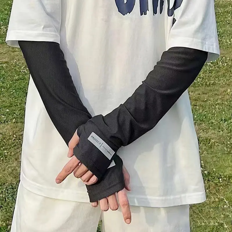 Outdoor UV Protective UV Coldproof Arm Sleeves Outside Cab Gloves