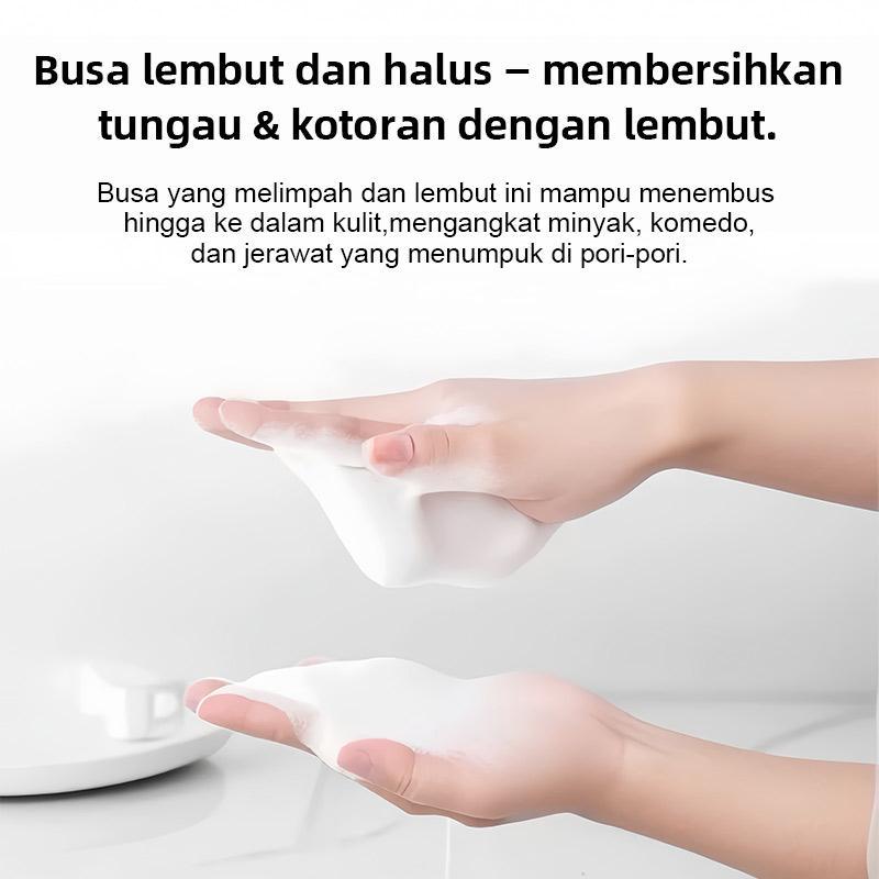 【COD】Sabun Keju – Mencerahkan, Atasi Jerawat, Kontrol Minyak + Jaring Busa