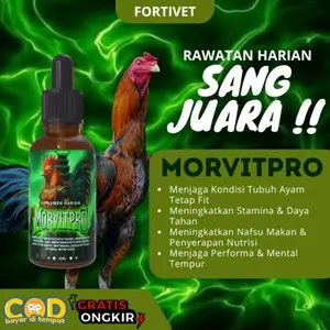 Fortivet Morvitpro - Suplemen Harian ayam Untuk Daya tahan ayam