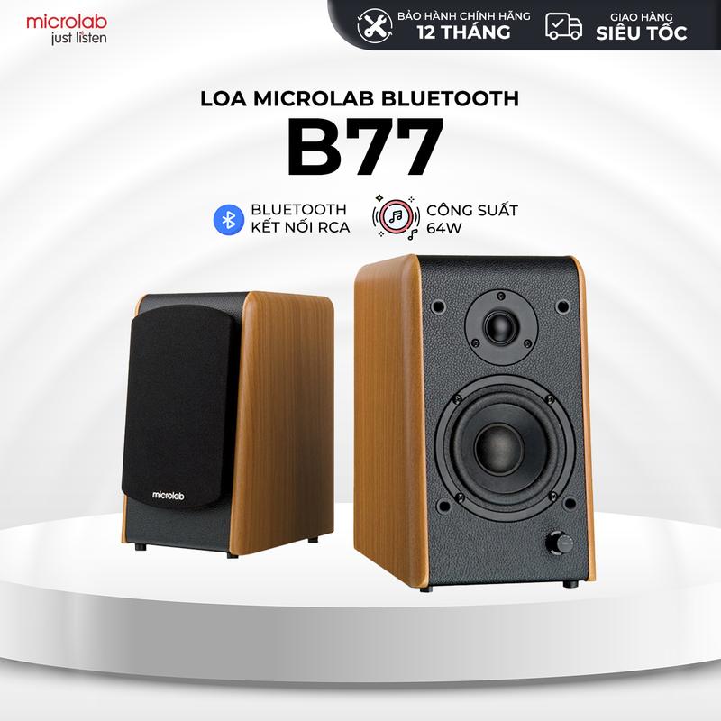 Loa Bluetooth Microlab B77BT 2.0 64W Củ Loa Nghe Nhạc
