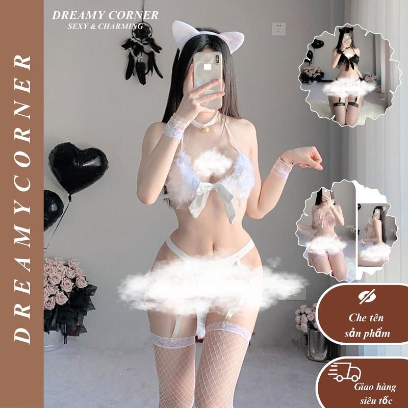 Bộ Đồ Ngủ Cosplay Dreamy Corner DN11 – Biến Hóa Thành Nàng Thơ Quyến Rũ