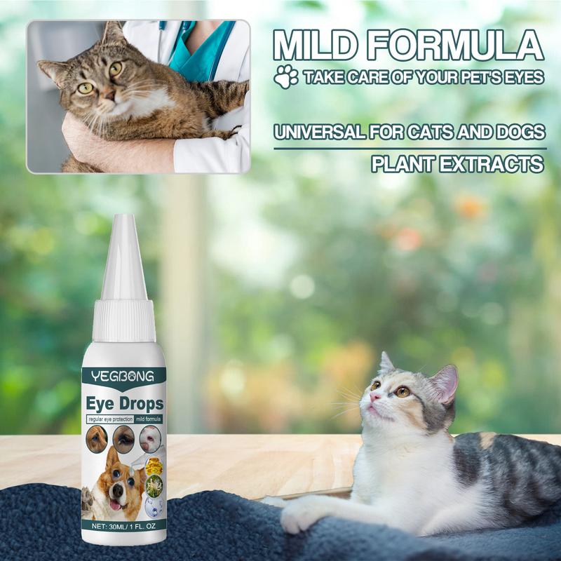 Product Introduction of Nhỏ mắt cho thú cưng, dành cho mèo và chó, làm sạch vết rách, loại bỏ vết rách, chăm sóc mắt, chất lỏng rửa mắt, Cửa Hàng vật nuôi Oy 5