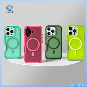 Ốp Điện Thoại Từ Tính, Dày Dặn, Chống Sốc, Tương Thích Với iPhone 16, 12, 11, 13, 14, 15 Pro Max Và 16 Pro Max, Chống Sốc, Bảo Vệ