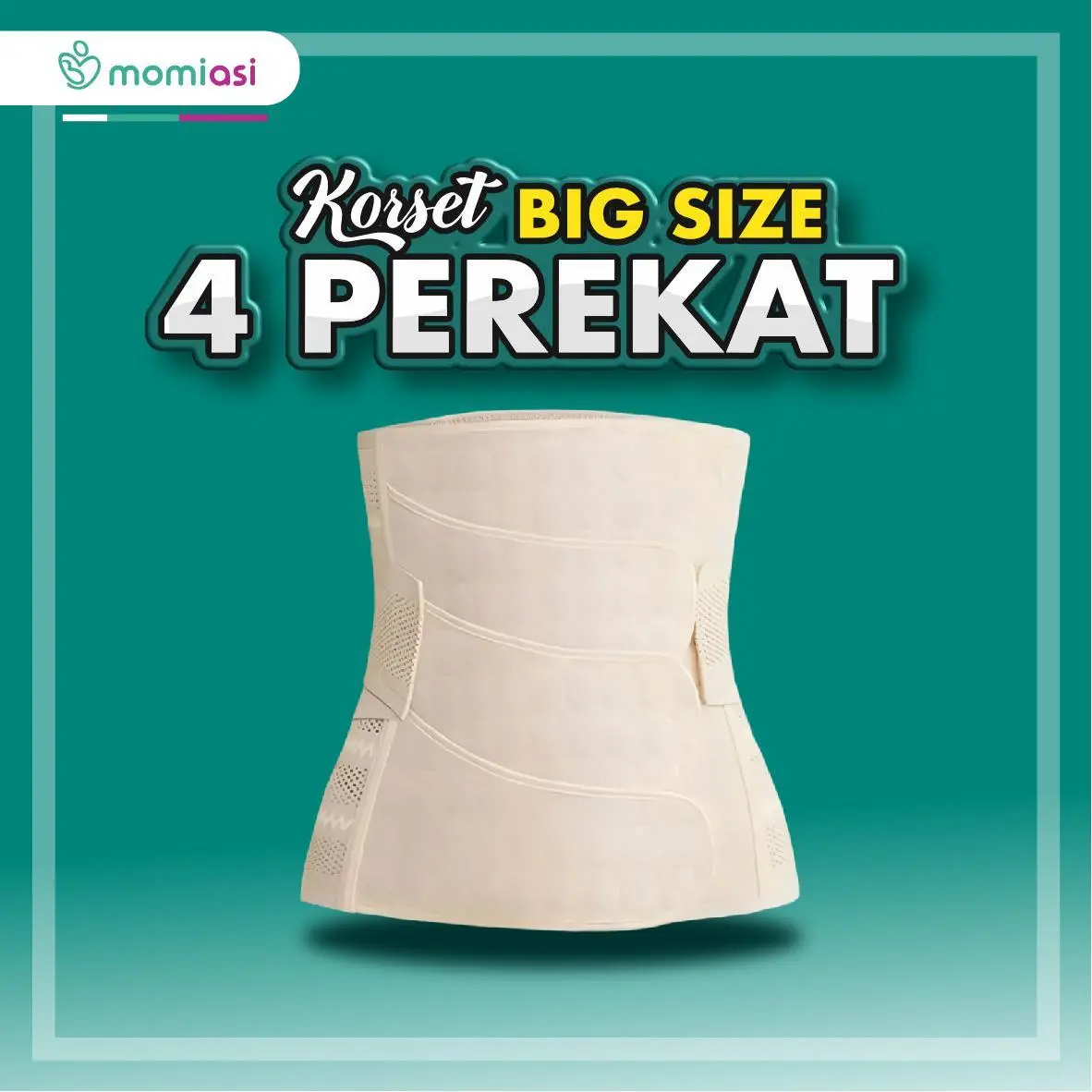 [ BEST SELLER ] BIG SIZE Korset Pasca Melahirkan 4 Perekat by Momiasi
