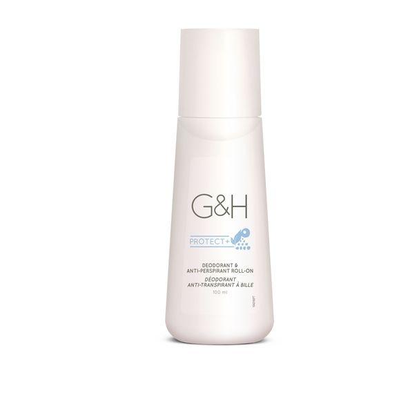 Chất khử mùi và chống mồ hôi lăn G & H Bảo vệ +, Công thức G&H, Công nghệ Amway, Bảo vệ mùi lâu dài, An toàn cho da, 100ml Khử Mùi Hôi 3