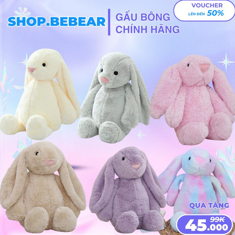 Gấu Bông Jellycat thỏ 40cm,GẤU BÔNG JELLYCAT thỏ sang trọng,thỏ tai dài gấu bông jellycat thỏ,Món quà tốt nhất cho trẻ em gấu jellycat gaubongcute cute