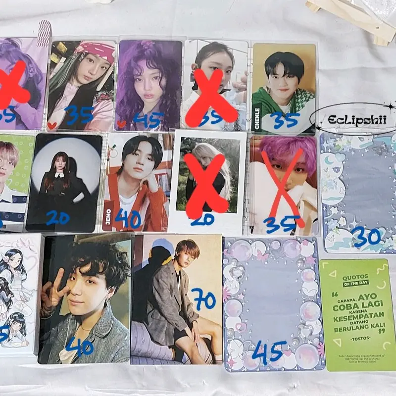 Photocard Straykidz hyunjin Lee know felix han Changbin bts nct 3